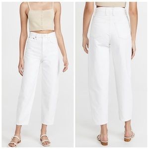 White Agolde porcelain jeans